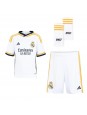 Real Madrid Vinicius Junior #7 Dječji Domaci Dres kompleti 2023-24 Kratak Rukavima (+ kratke hlače)